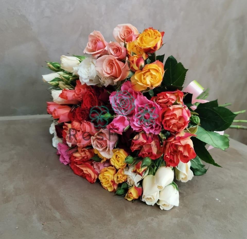 Букет цветов из: Розы в Красная Долина