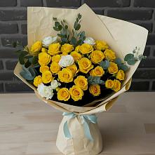 Букет цветов из:  Розы в Красная Долина