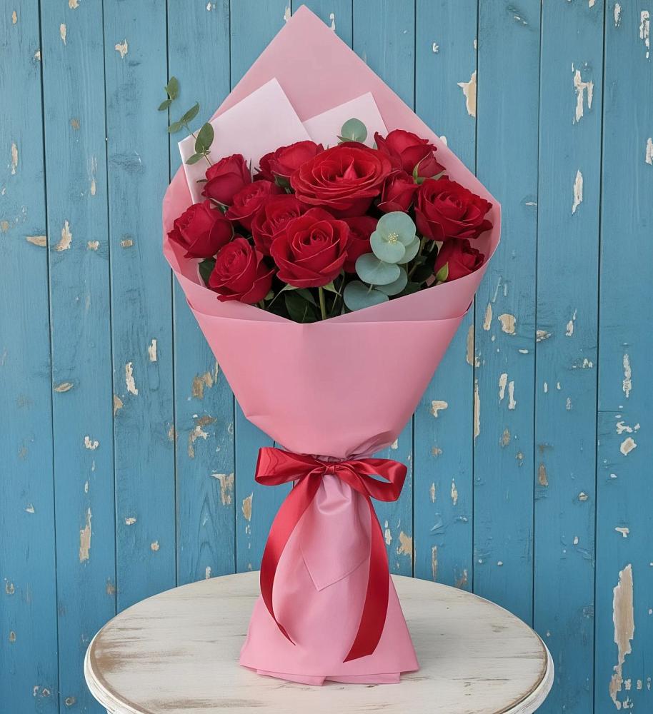 Букет цветов из: Розы в Красная Долина