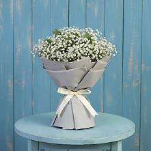 Букет цветов из:  Гипсофила в Красная Долина