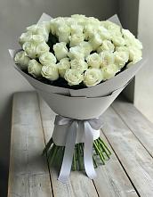 Букет 35 Белых роз в Красная Долина