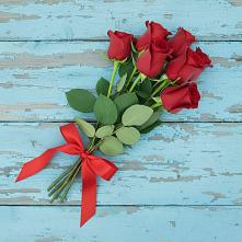 Букет Красные розы в Красная Долина