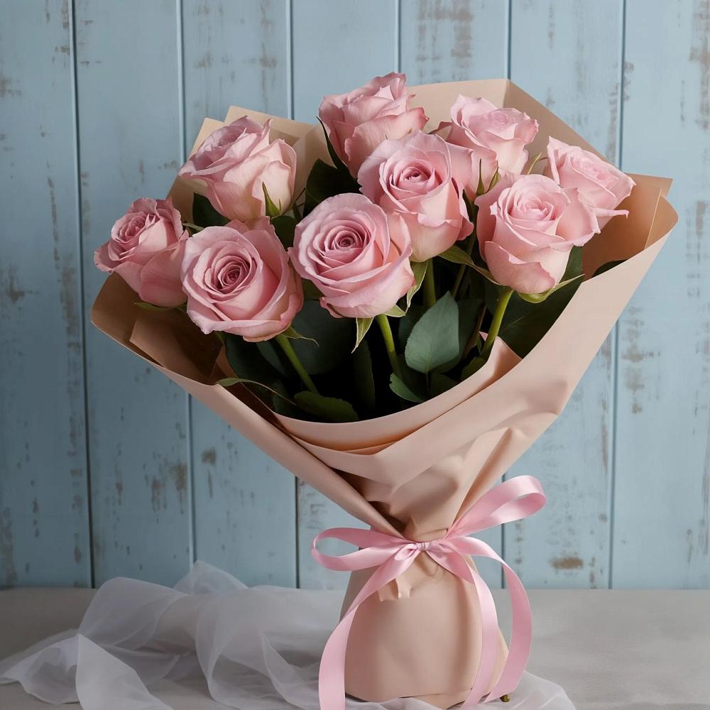 Букет цветов из: Розы в Красная Долина