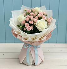 Букет цветов из:  Розы в Красная Долина