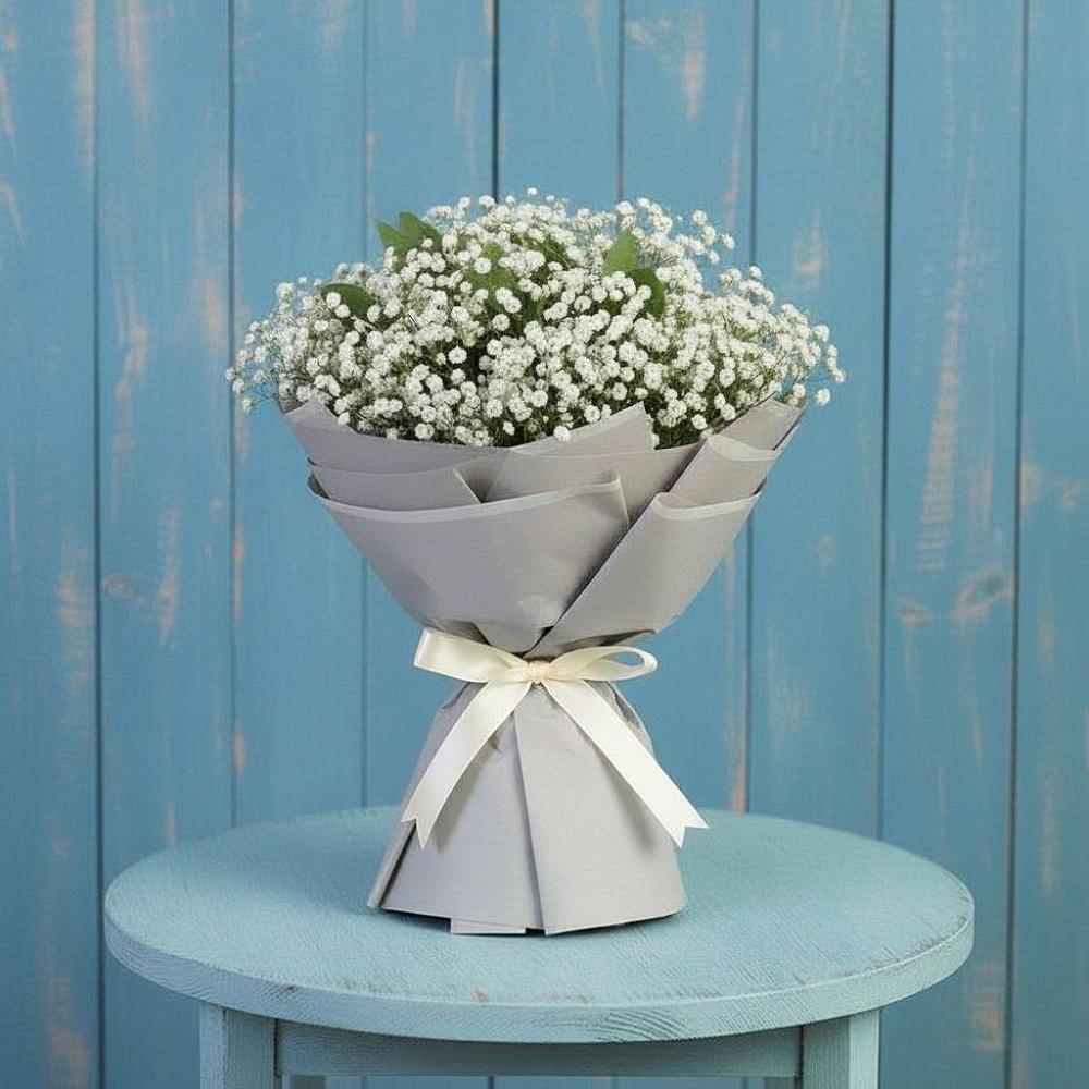 Букет цветов из: Гипсофила в Красная Долина