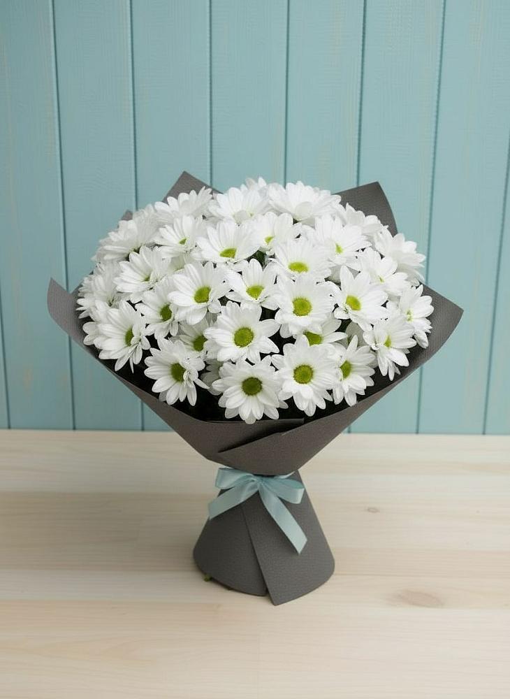Букет цветов из: Хризантемы в Красная Долина