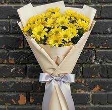 Букет цветов из:  Хризантемы #REPLACE_PRED# Красная Долина