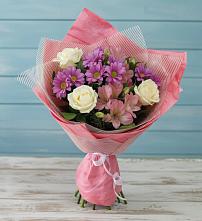 Букет цветов из:  Герберы в Красная Долина