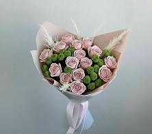Букет цветов из:  Розы и Хризантемы в Красная Долина