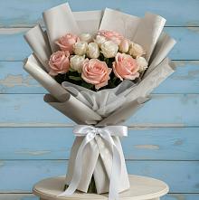 Букет цветов из:  Розы в Красная Долина