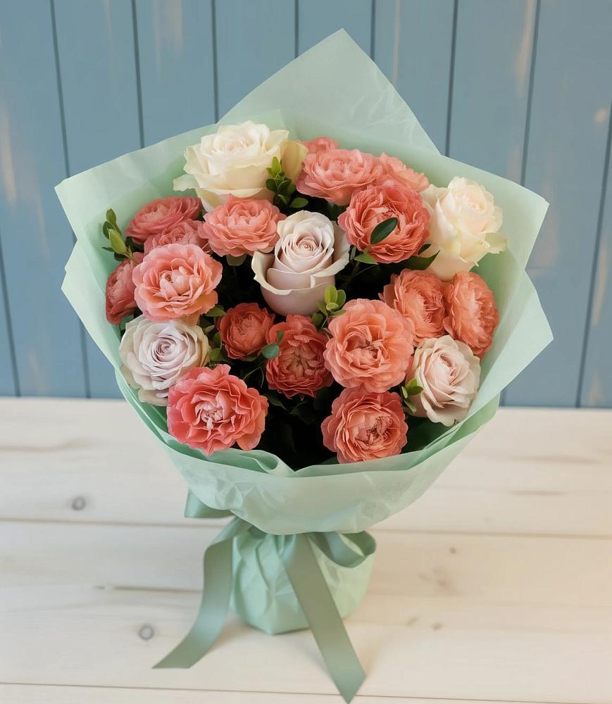 Букет цветов из: Розы в Красная Долина