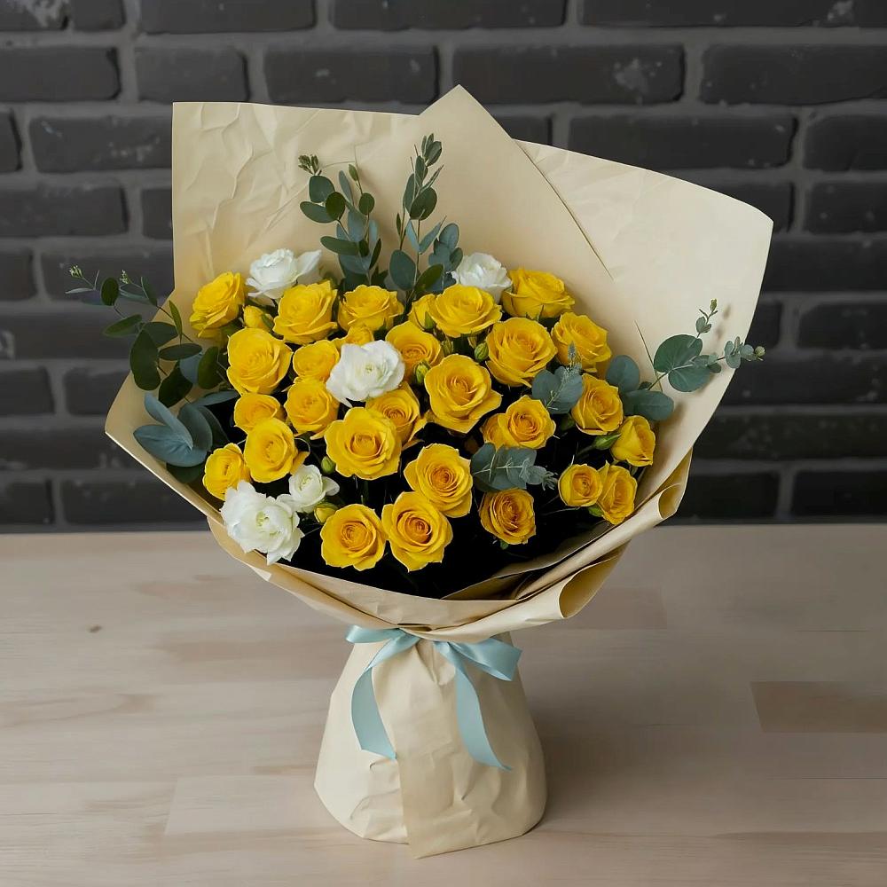 Букет цветов из: Розы в Красная Долина