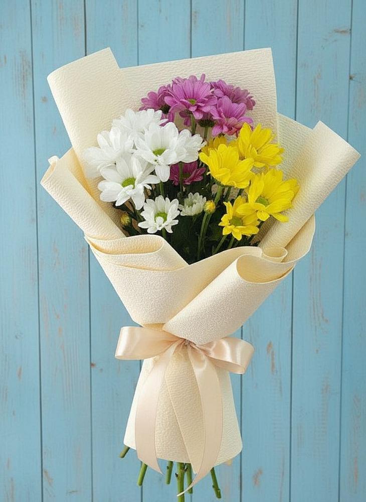 Букет цветов из: Хризантемы в Красная Долина