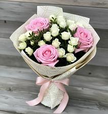 Букет цветов из:  Розы в Красная Долина