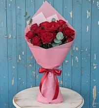 Букет цветов из:  Розы в Красная Долина