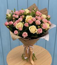 Букет цветов из:  Розы в Красная Долина