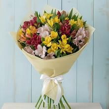 Букет цветов из:  Альстромерии в Красная Долина