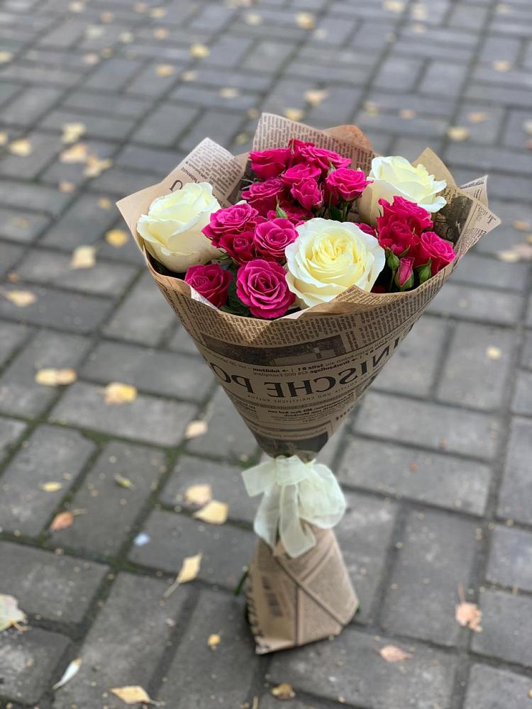 Букет цветов из: Розы в Красная Долина