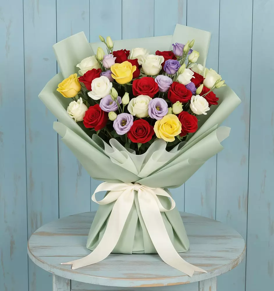 Букет цветов из: Розы в Красная Долина