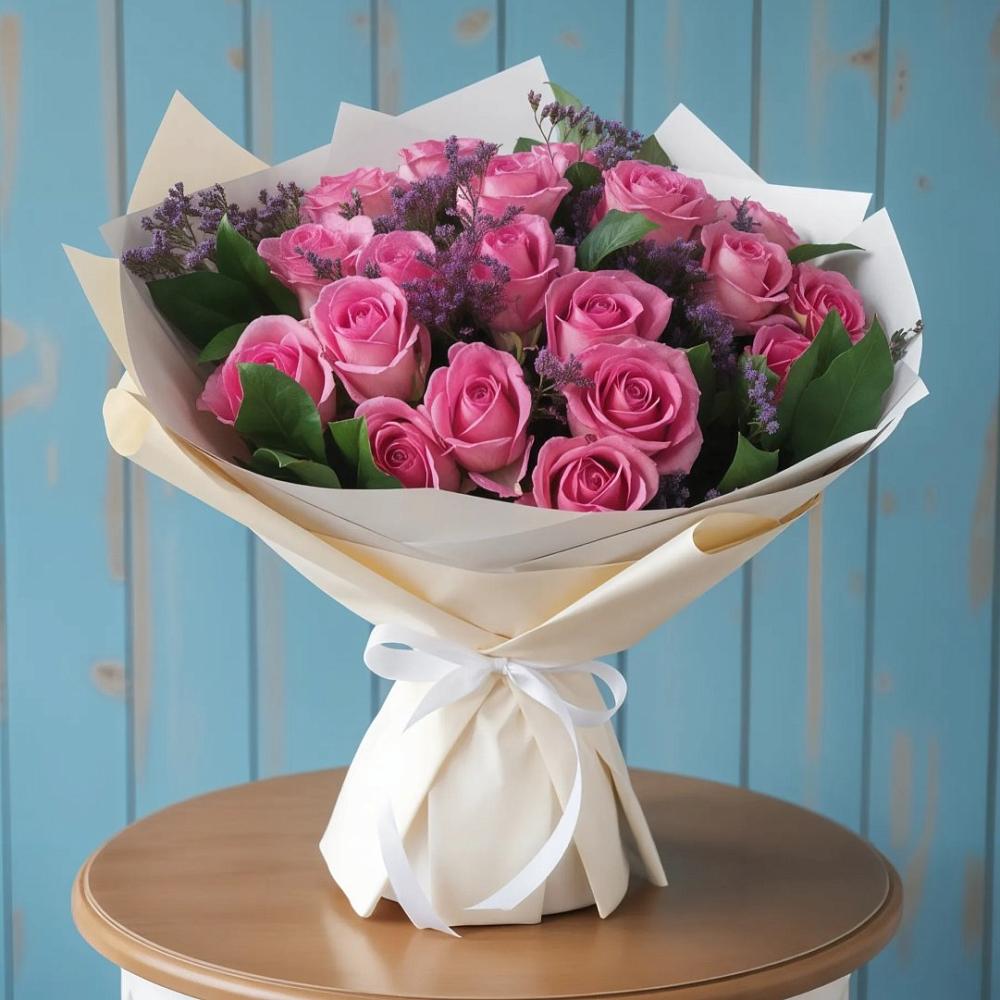 Букет цветов из: Розы в Красная Долина