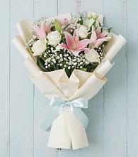 Букет цветов из:  Лилии в Красная Долина