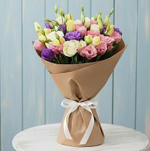 Букет цветов из:  Лизиантусы в Красная Долина