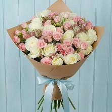 Букет цветов из:  Розы в Красная Долина